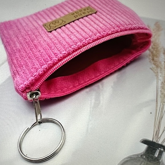 ❣️5|$25❣️Handmade Ribbed Fabric Pouches   🆕 - Picture 2 of 5